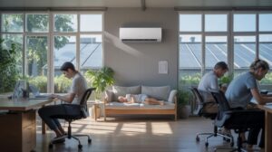 Read more about the article Mitsubishi Electric lanceert nieuwe airco MSZ-HR deze zomer: stiller en zuiniger in huis en bedrijf